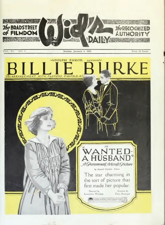 Wanted: A Husband poster