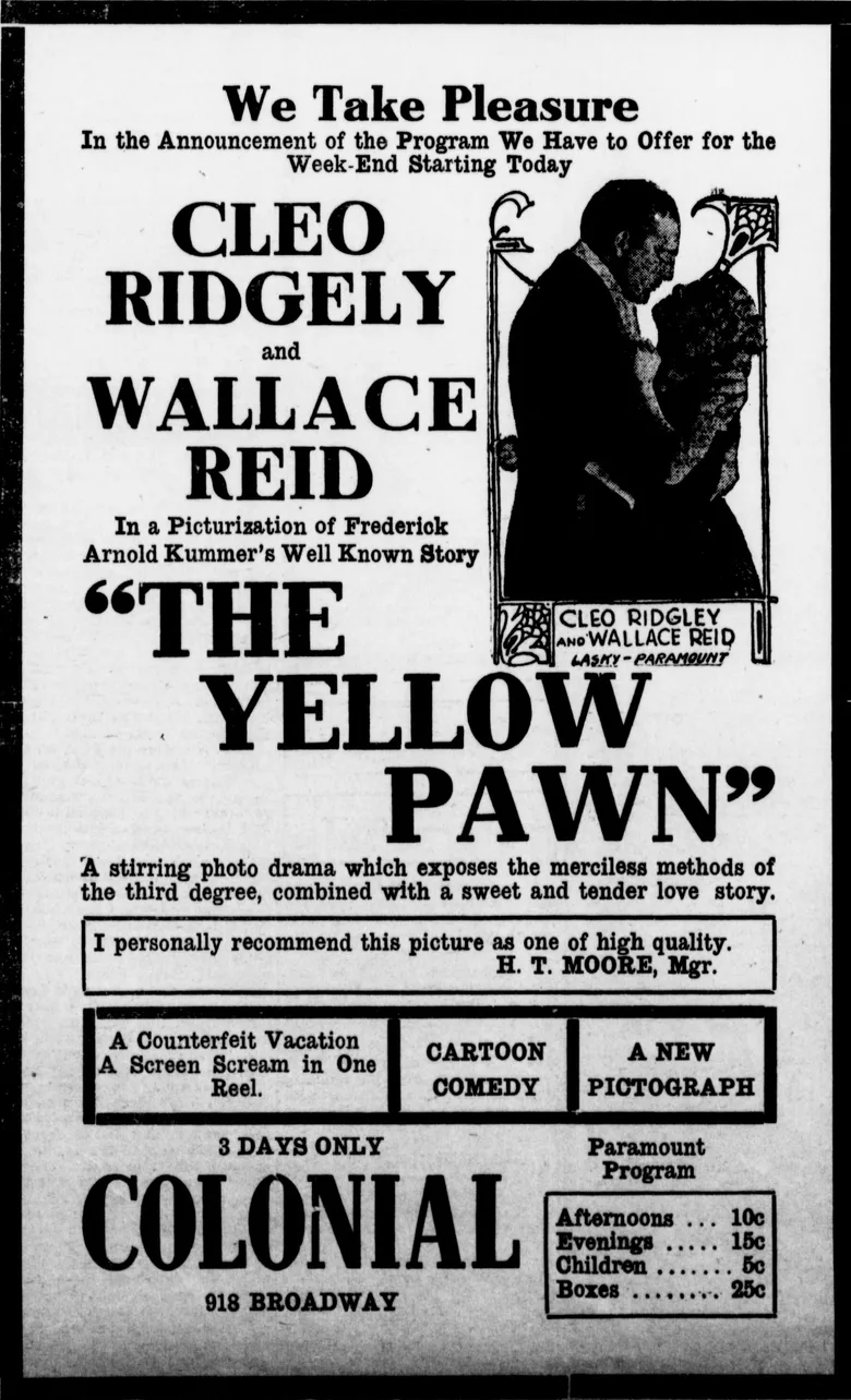 The Yellow Pawn poster