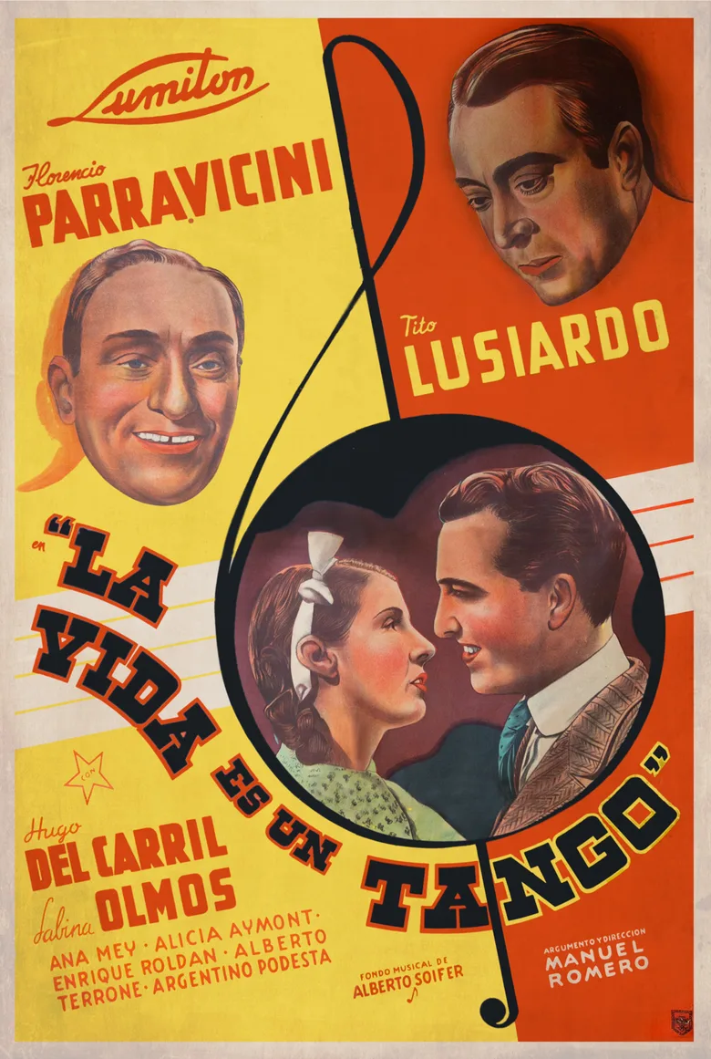 La Vida es un tango poster