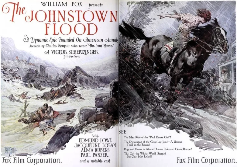 The Johnstown Flood poster