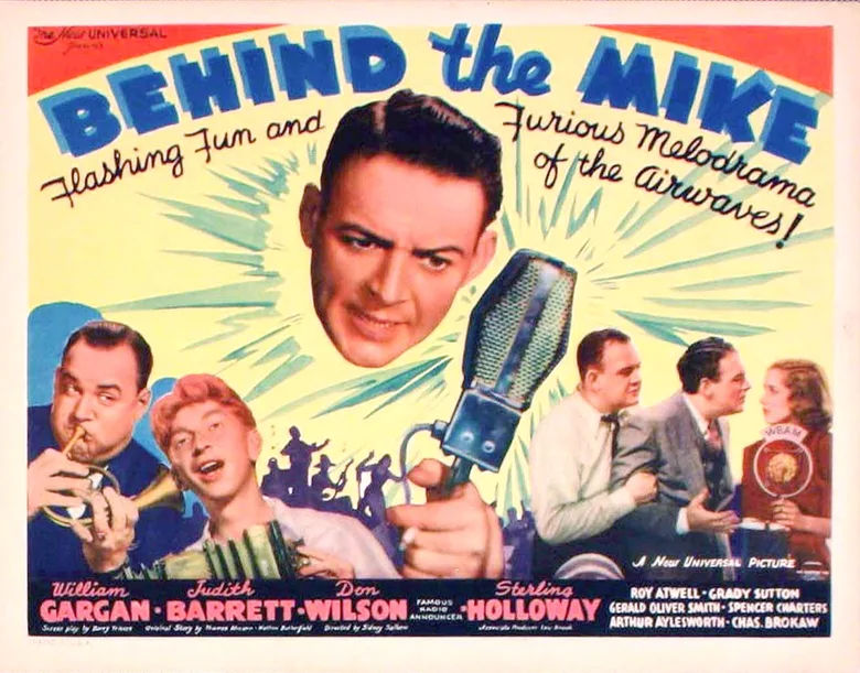 Behind the Mike poster