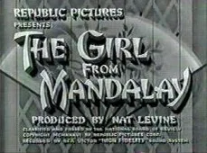 The Girl from Mandalay poster