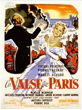 La Valse de Paris poster