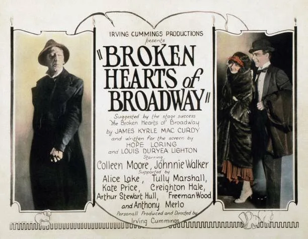 Broken Hearts of Broadway poster