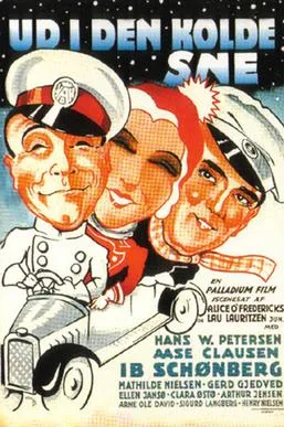 Ud i den kolde sne poster