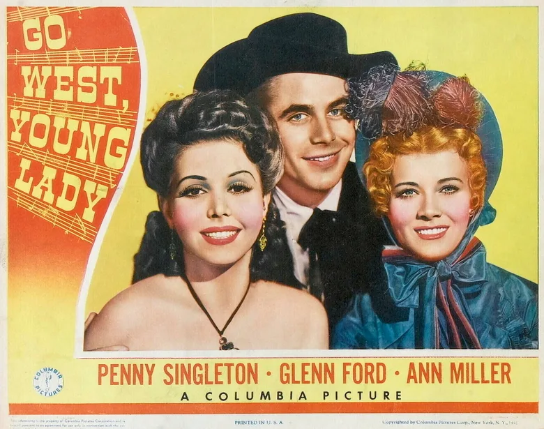 Go West, Young Lady poster
