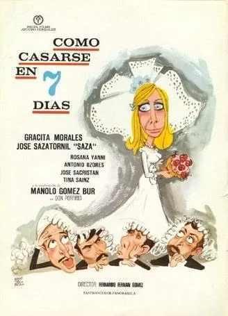 Cómo casarse en 7 días poster