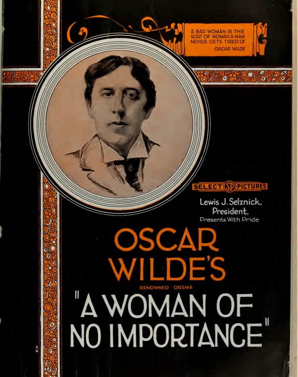 A Woman of No Importance poster