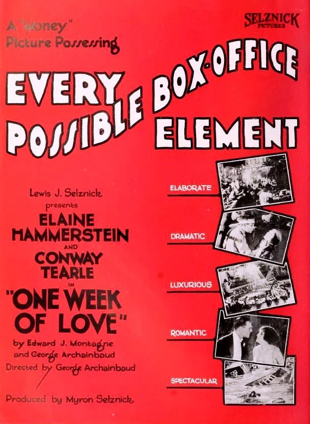One Week of Love poster