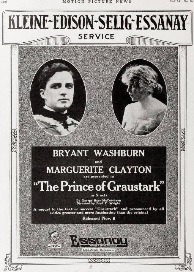 The Prince of Graustark poster