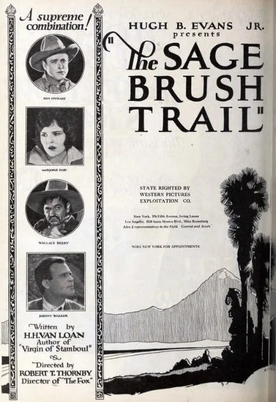 The Sagebrush Trail poster