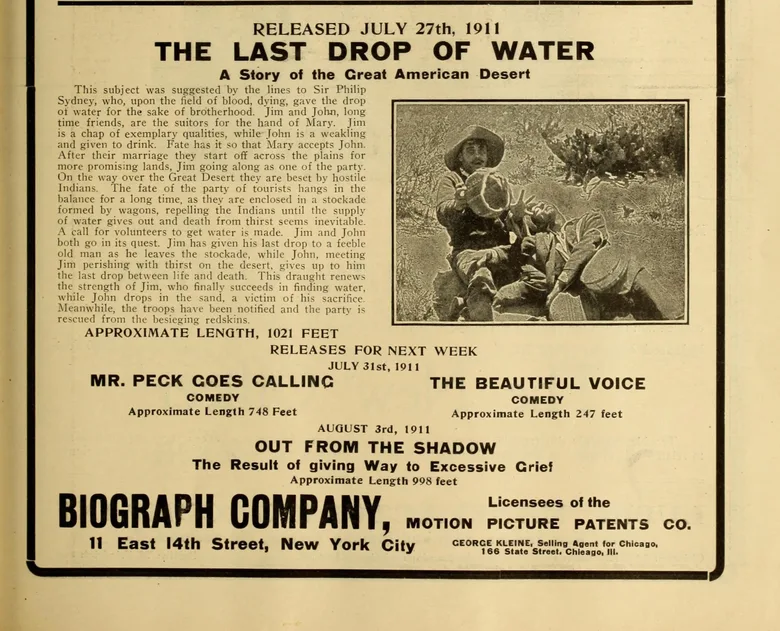 The Last Drop of Water poster