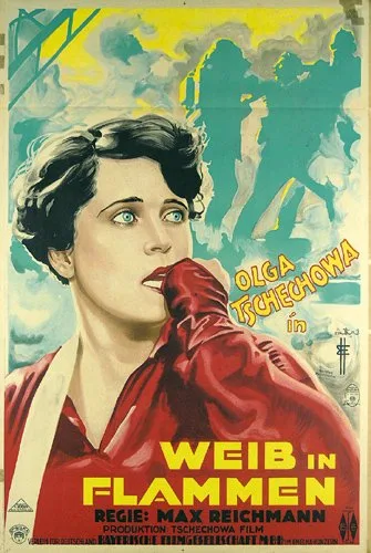 Woman in Flames poster