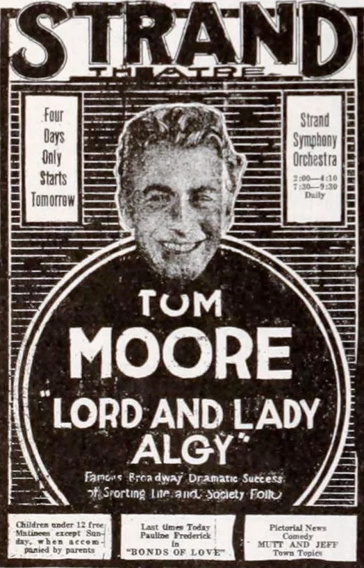 Lord and Lady Algy poster