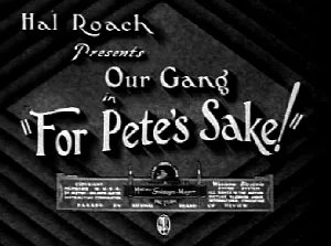 For Pete's Sake! poster