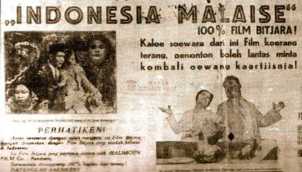 Indonesia Malaise poster