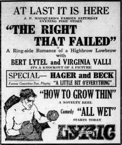 The Right That Failed poster