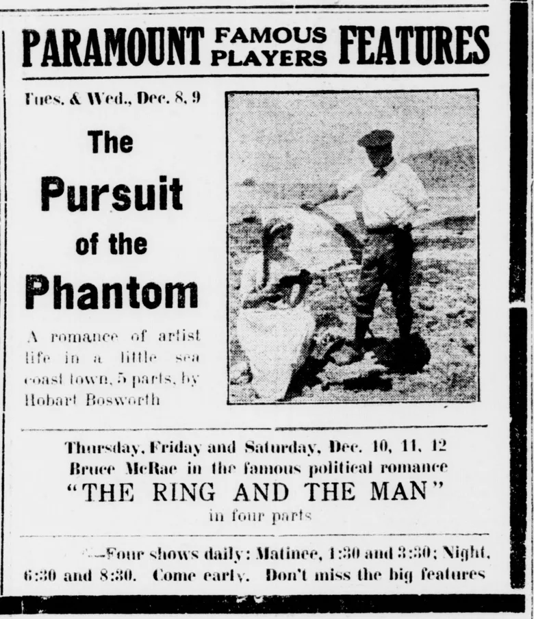 The Pursuit of the Phantom poster