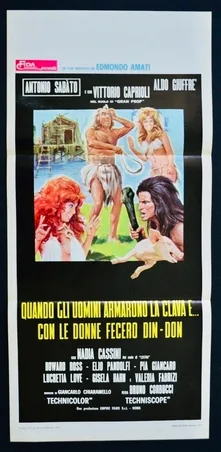 When Men Carried Clubs and Women Played Ding-Dong poster