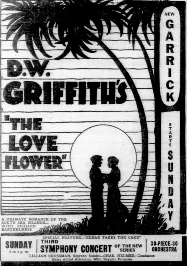 The Love Flower poster