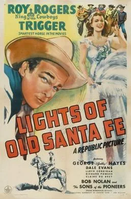 Lights of Old Santa Fe poster