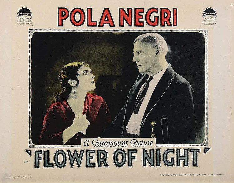 Flower of Night poster