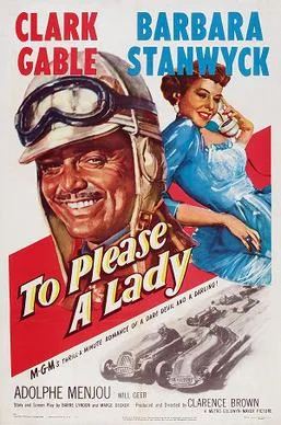 To Please a Lady poster