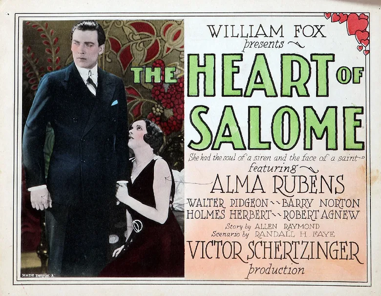 The Heart of Salome poster