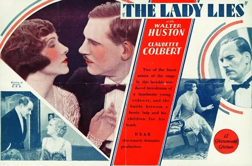 The Lady Lies poster