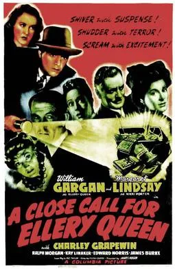 A Close Call for Ellery Queen poster
