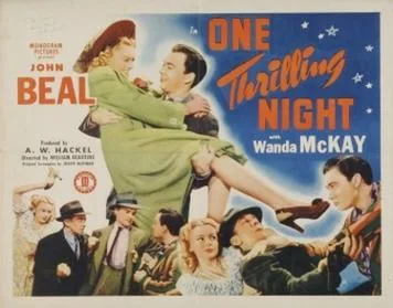 One Thrilling Night poster
