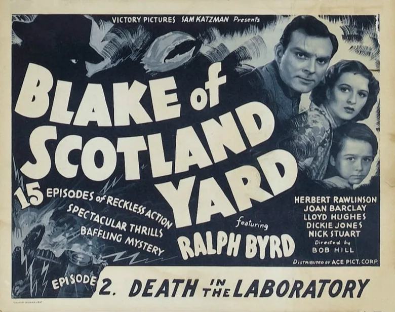 Blake of Scotland Yard poster