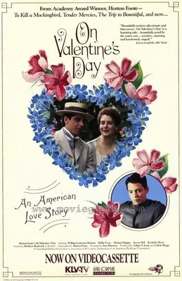 On Valentine's Day poster