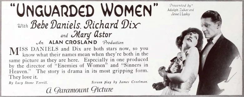 Unguarded Women poster