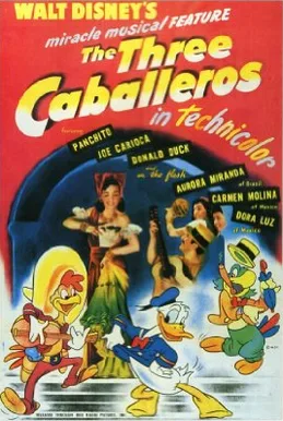 The Three Caballeros poster