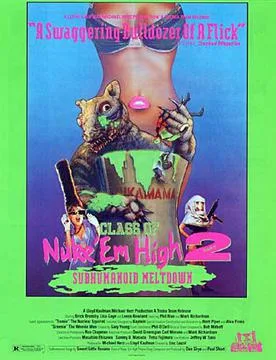 Class of Nuke 'Em High 2: Subhumanoid Meltdown poster