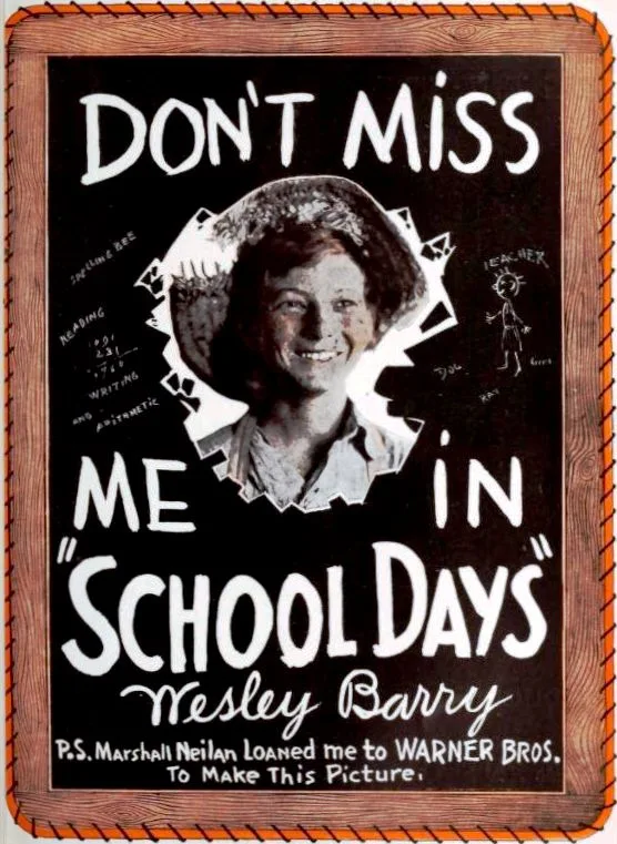 School Days poster
