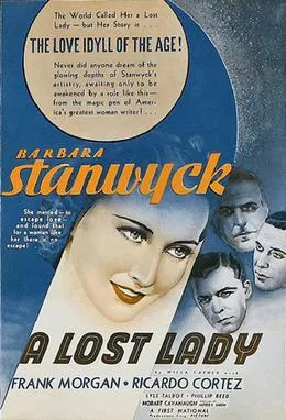A Lost Lady poster