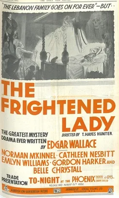 The Frightened Lady poster