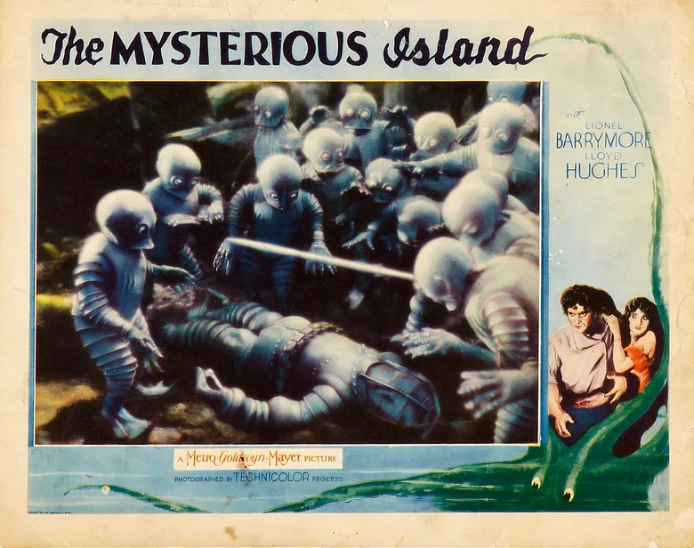 The Mysterious Island poster