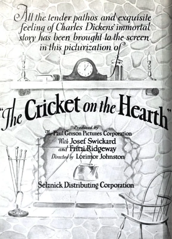 The Cricket on the Hearth poster