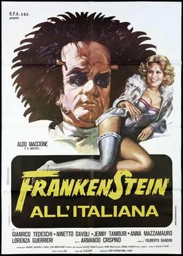 Frankenstein: Italian Style poster