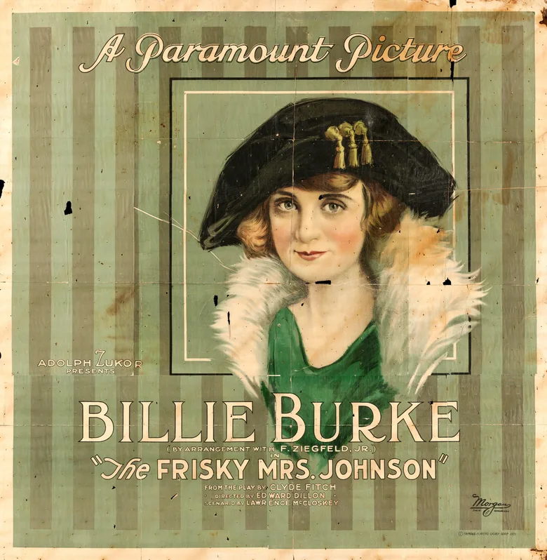 The Frisky Mrs. Johnson poster