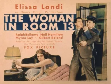 The Woman in Room 13 poster