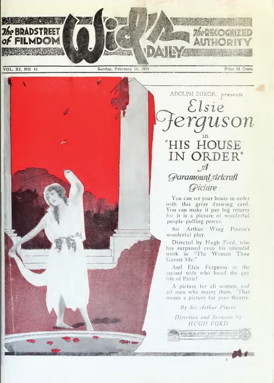 His House in Order poster