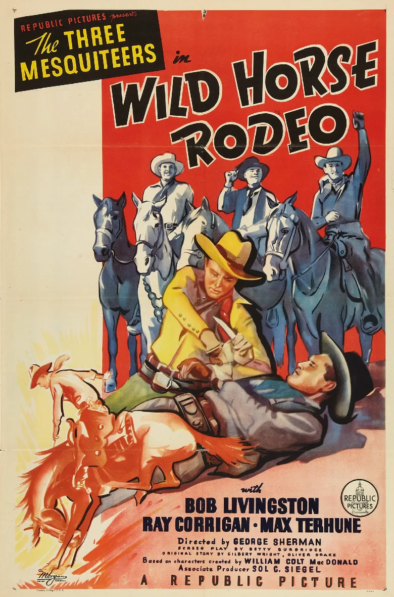 Wild Horse Rodeo poster