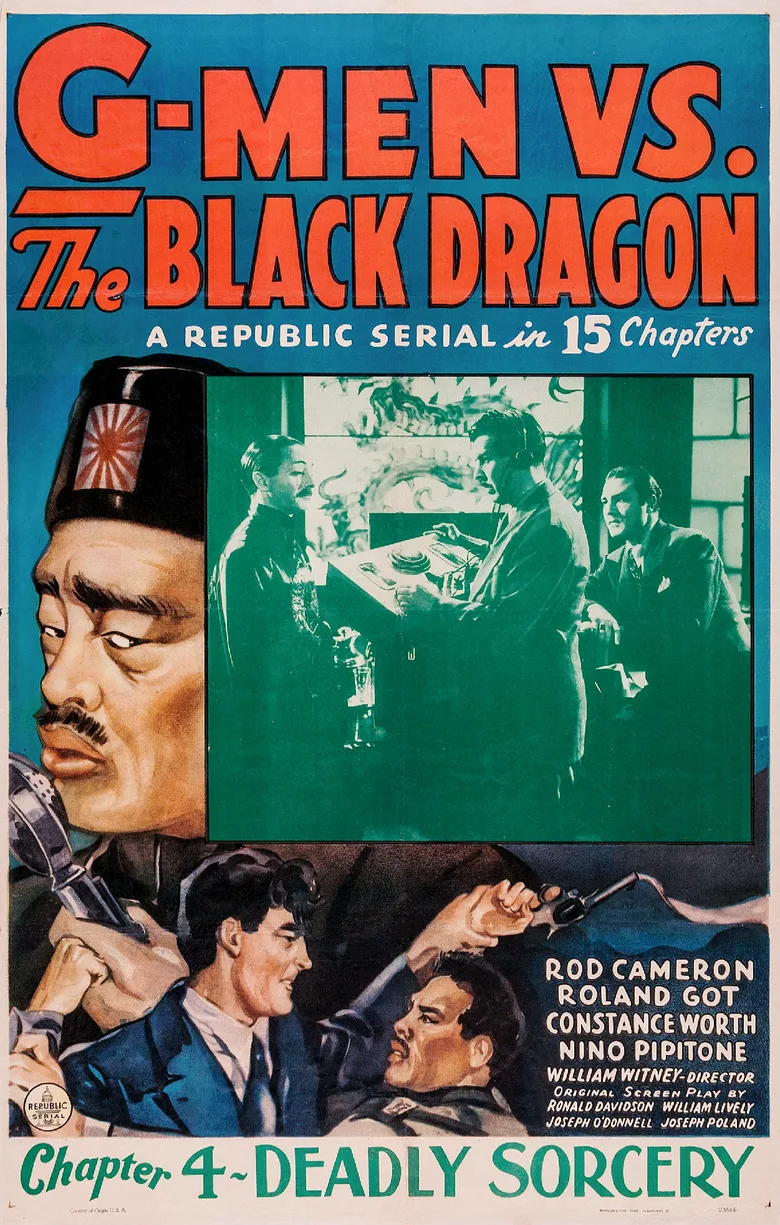 G-Men vs the Black Dragon poster