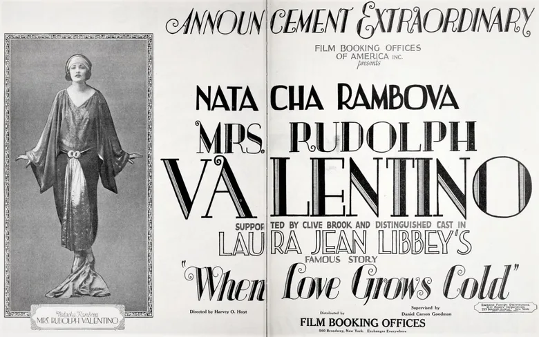 When Love Grows Cold poster