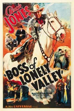 Boss of Lonely Valley poster