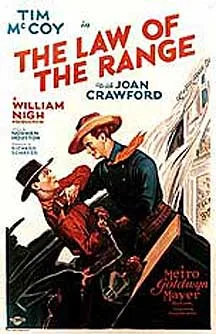 The Law of the Range poster